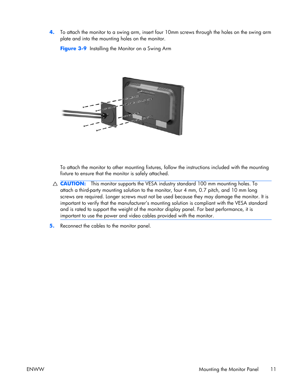 HP LE2001w 20-inch Widescreen LCD Monitor User Manual | Page 19 / 50