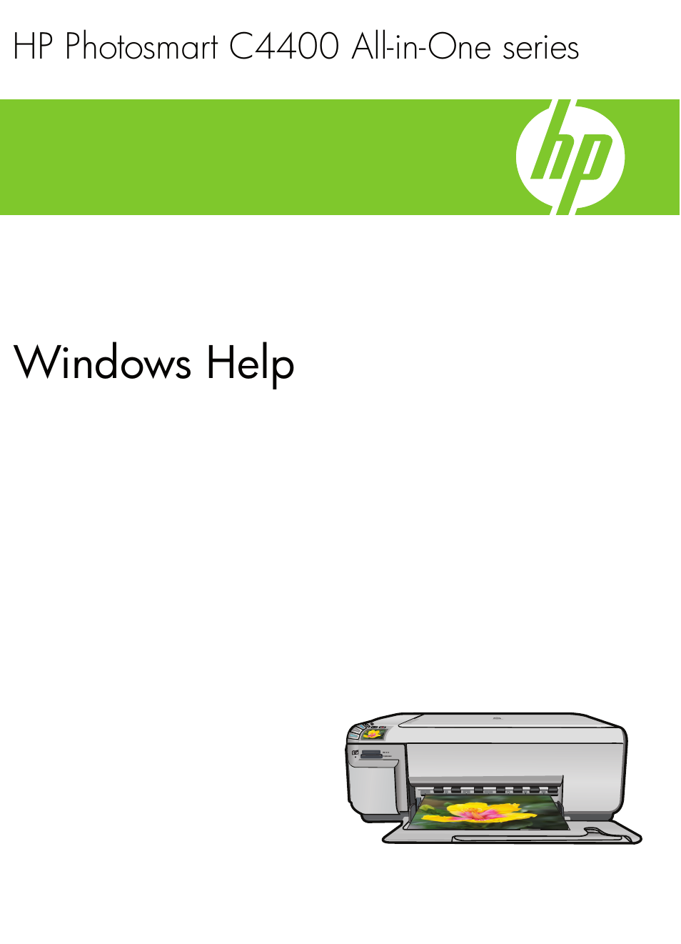 HP Photosmart C4435 All-in-One Printer User Manual | 243 pages