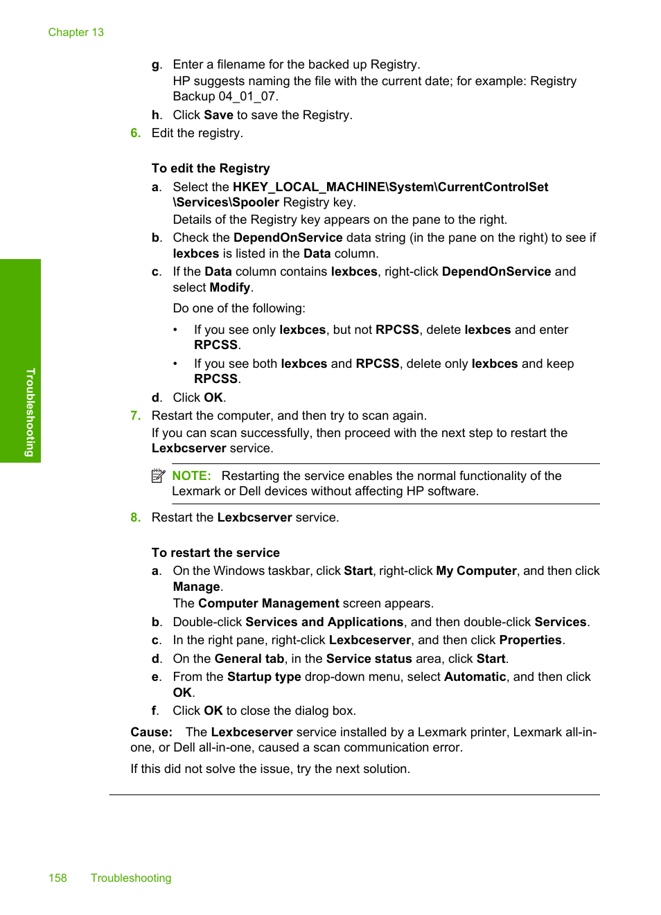 HP Photosmart C4435 All-in-One Printer User Manual | Page 161 / 243