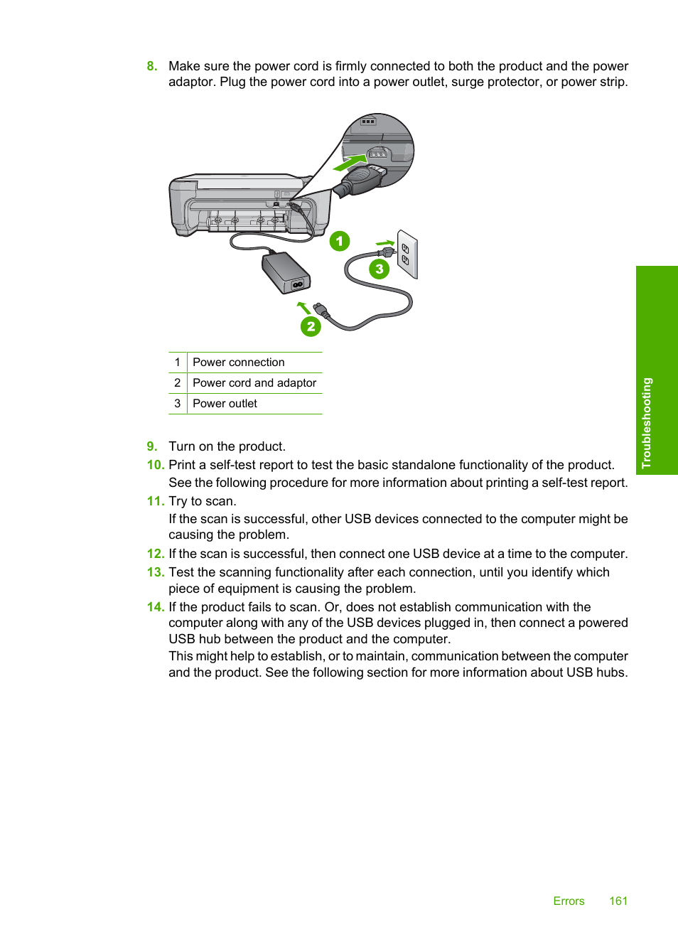 HP Photosmart C4435 All-in-One Printer User Manual | Page 164 / 243