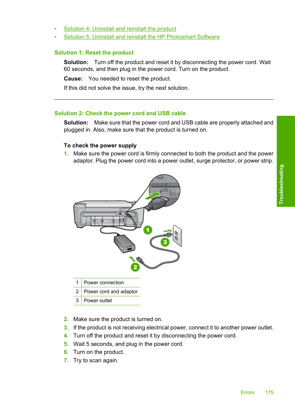 HP Photosmart C4435 All-in-One Printer User Manual | Page 178 / 243