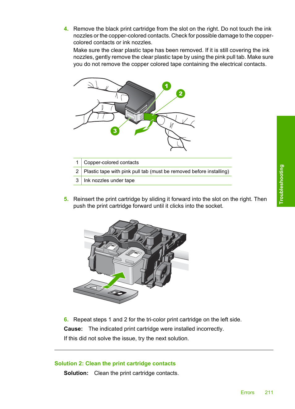 HP Photosmart C4435 All-in-One Printer User Manual | Page 214 / 243