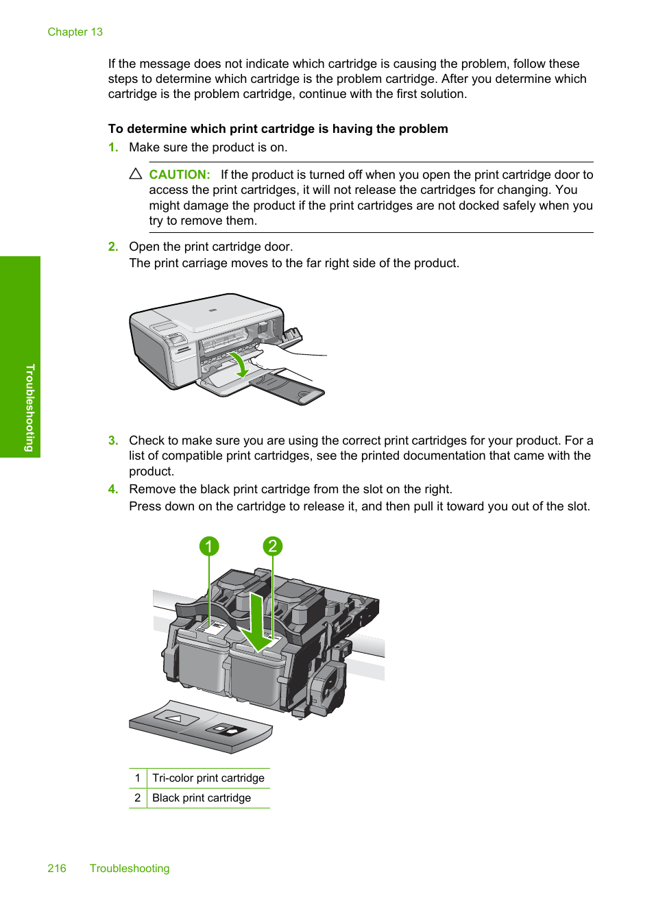 HP Photosmart C4435 All-in-One Printer User Manual | Page 219 / 243