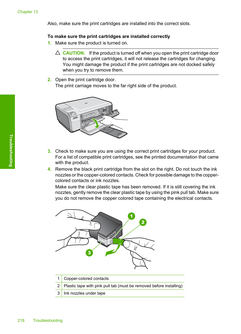 HP Photosmart C4435 All-in-One Printer User Manual | Page 221 / 243