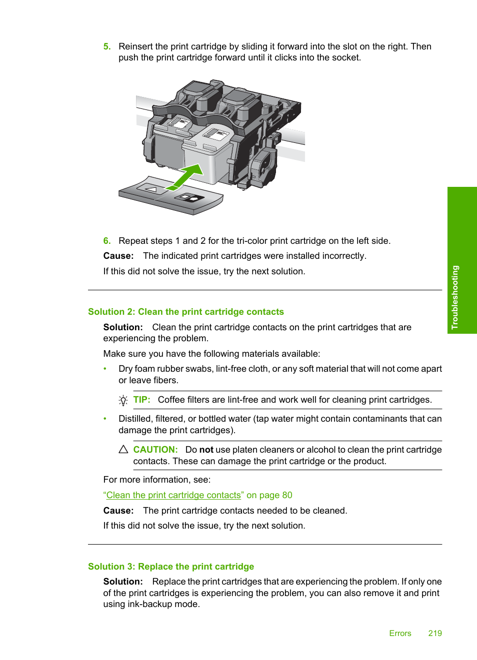 HP Photosmart C4435 All-in-One Printer User Manual | Page 222 / 243