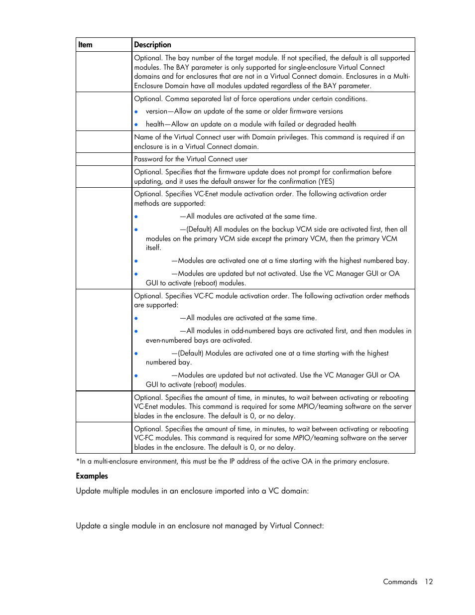 HP Virtual Connect Flex-10 10Gb Ethernet Module for c-Class BladeSystem User Manual | Page 12 / 17