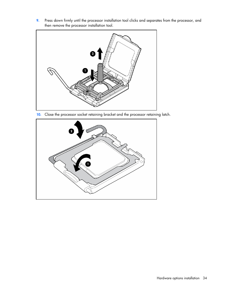 HP ProLiant BL2x220c G5 Server-Blade User Manual | Page 34 / 92