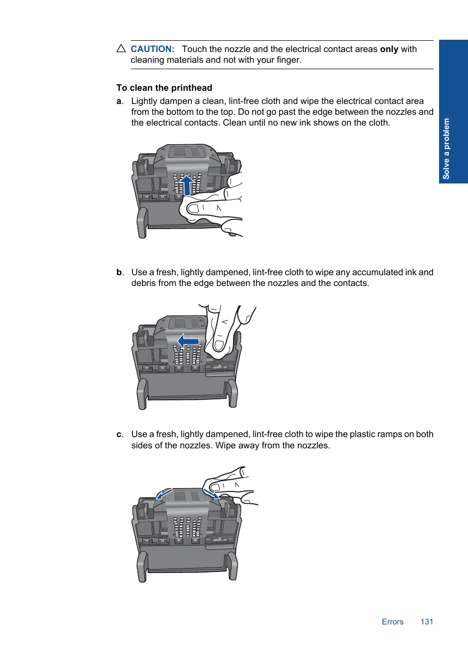 HP Photosmart Premium C309 User Manual | Page 134 / 163