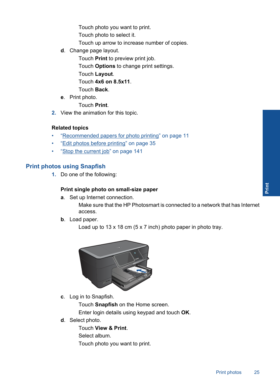 HP Photosmart Premium C309 User Manual | Page 28 / 163