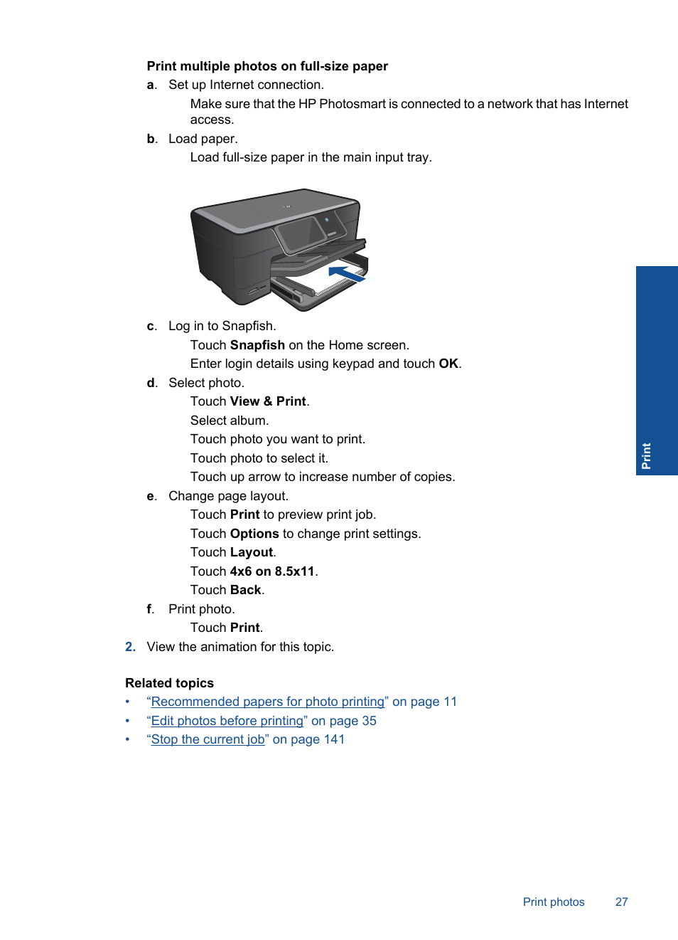 HP Photosmart Premium C309 User Manual | Page 30 / 163