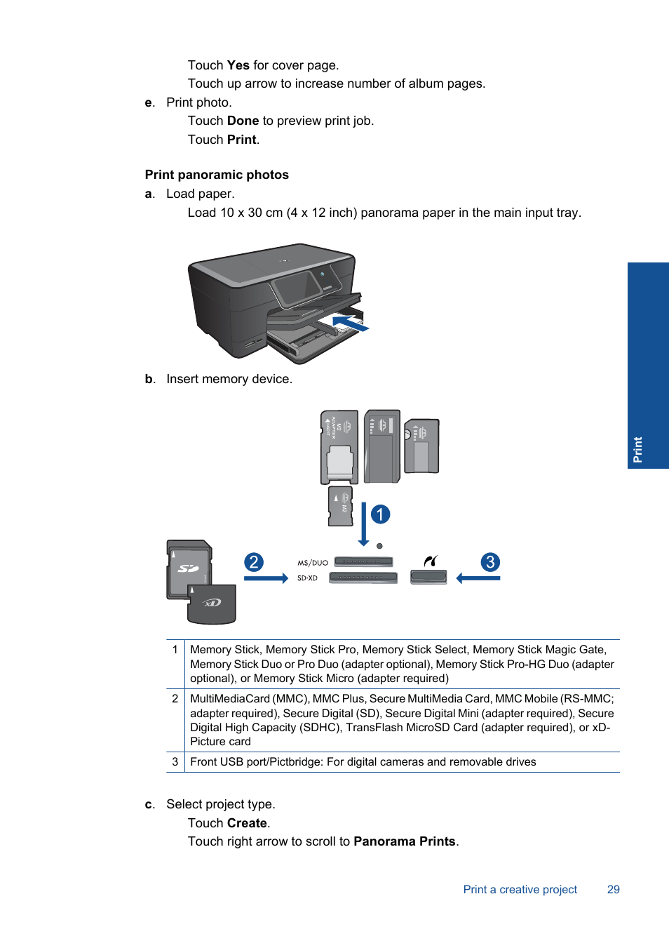HP Photosmart Premium C309 User Manual | Page 32 / 163