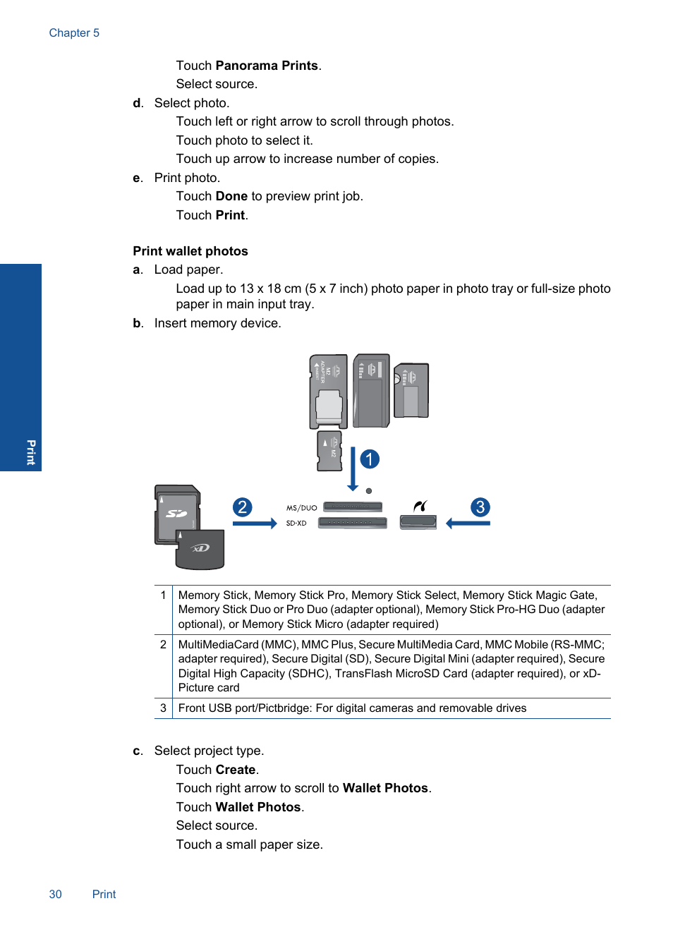 HP Photosmart Premium C309 User Manual | Page 33 / 163