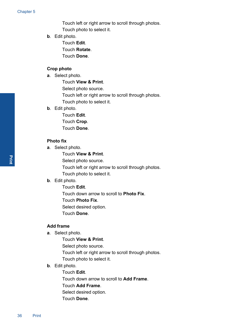 HP Photosmart Premium C309 User Manual | Page 39 / 163