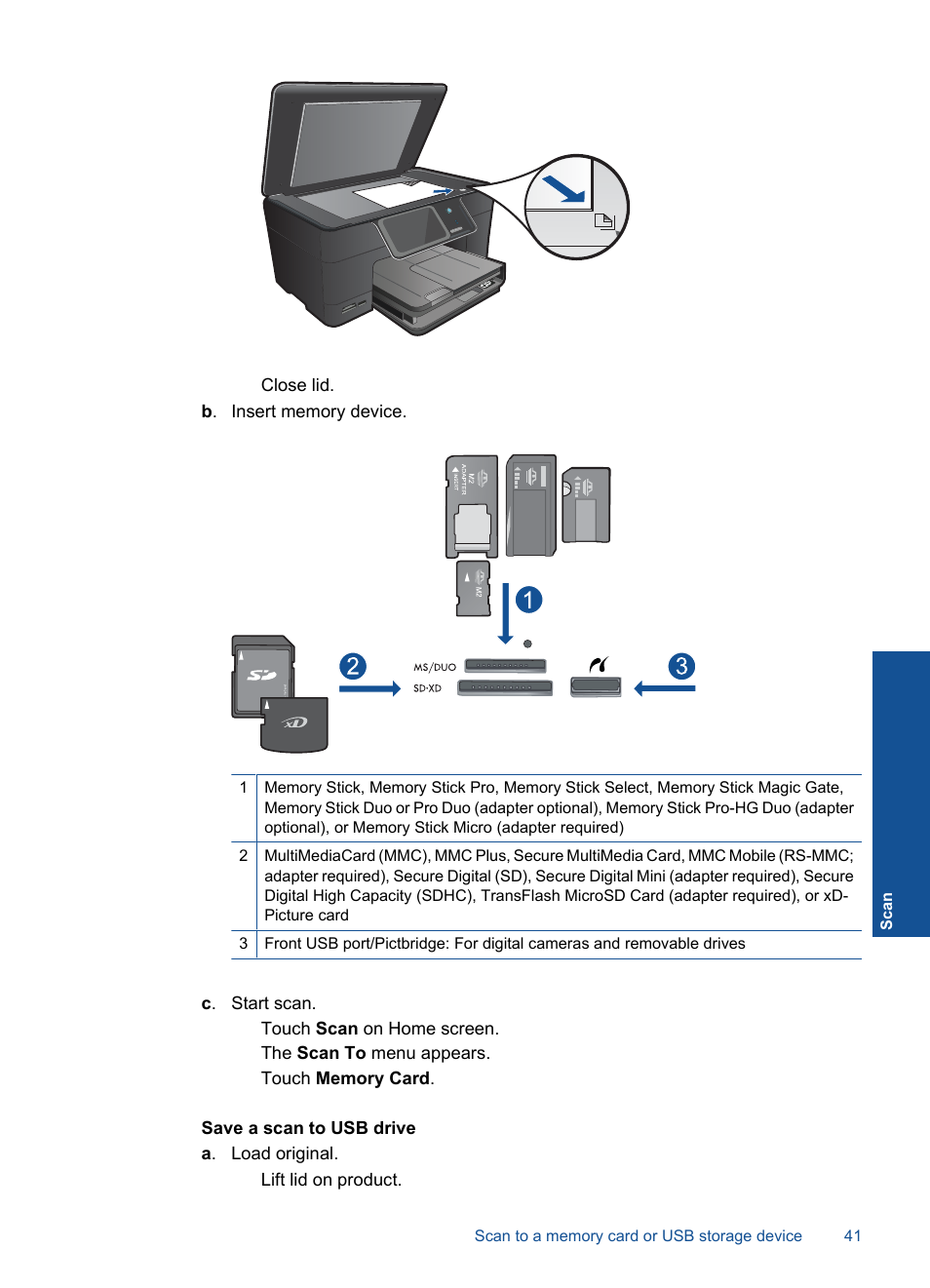 HP Photosmart Premium C309 User Manual | Page 44 / 163