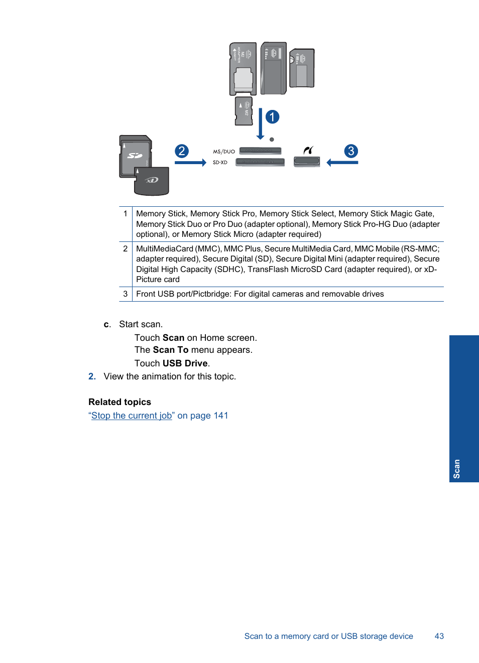 HP Photosmart Premium C309 User Manual | Page 46 / 163