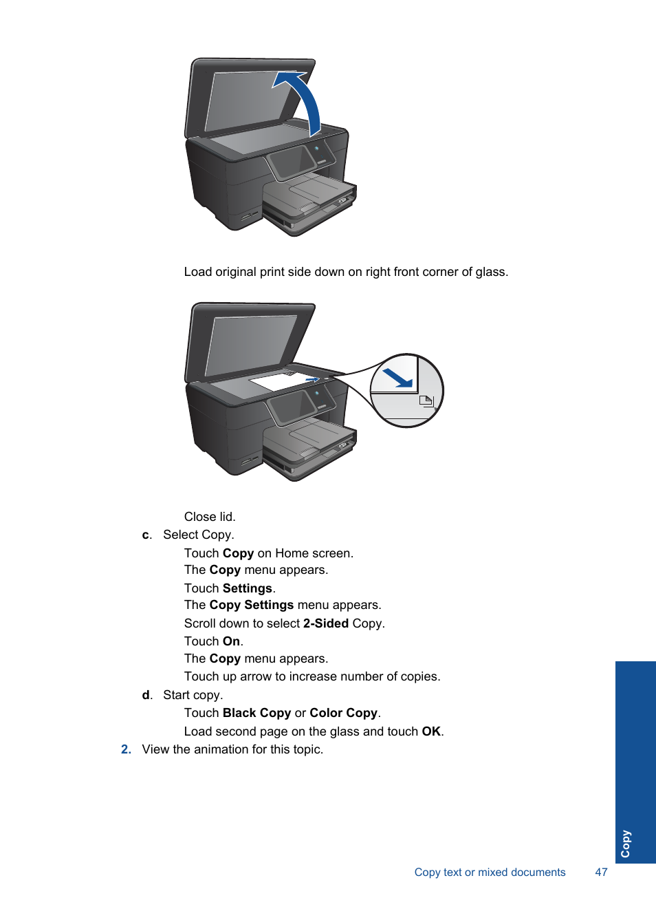 HP Photosmart Premium C309 User Manual | Page 50 / 163
