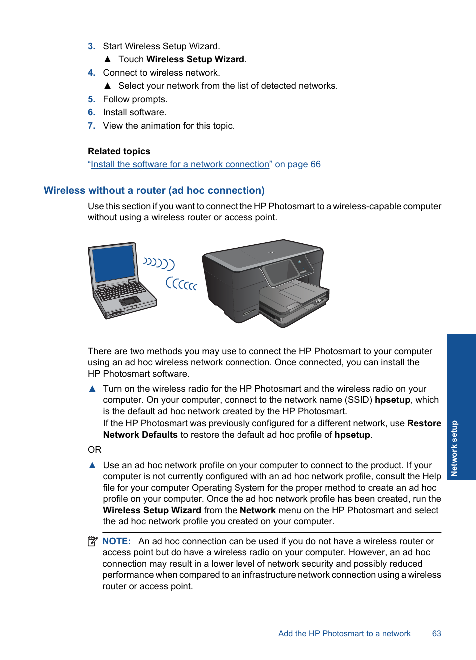 HP Photosmart Premium C309 User Manual | Page 66 / 163