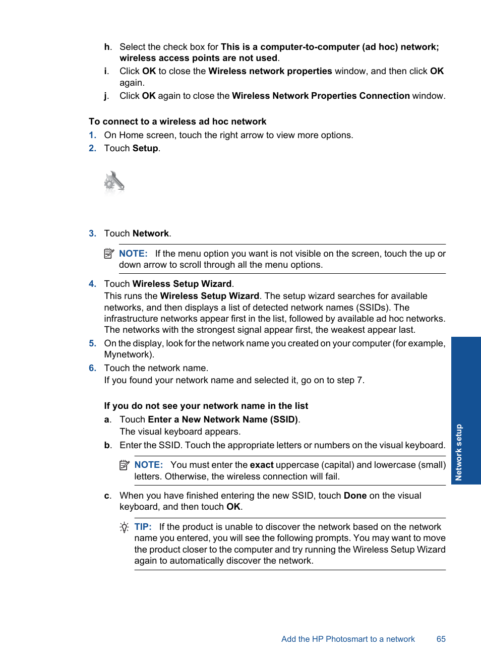 HP Photosmart Premium C309 User Manual | Page 68 / 163