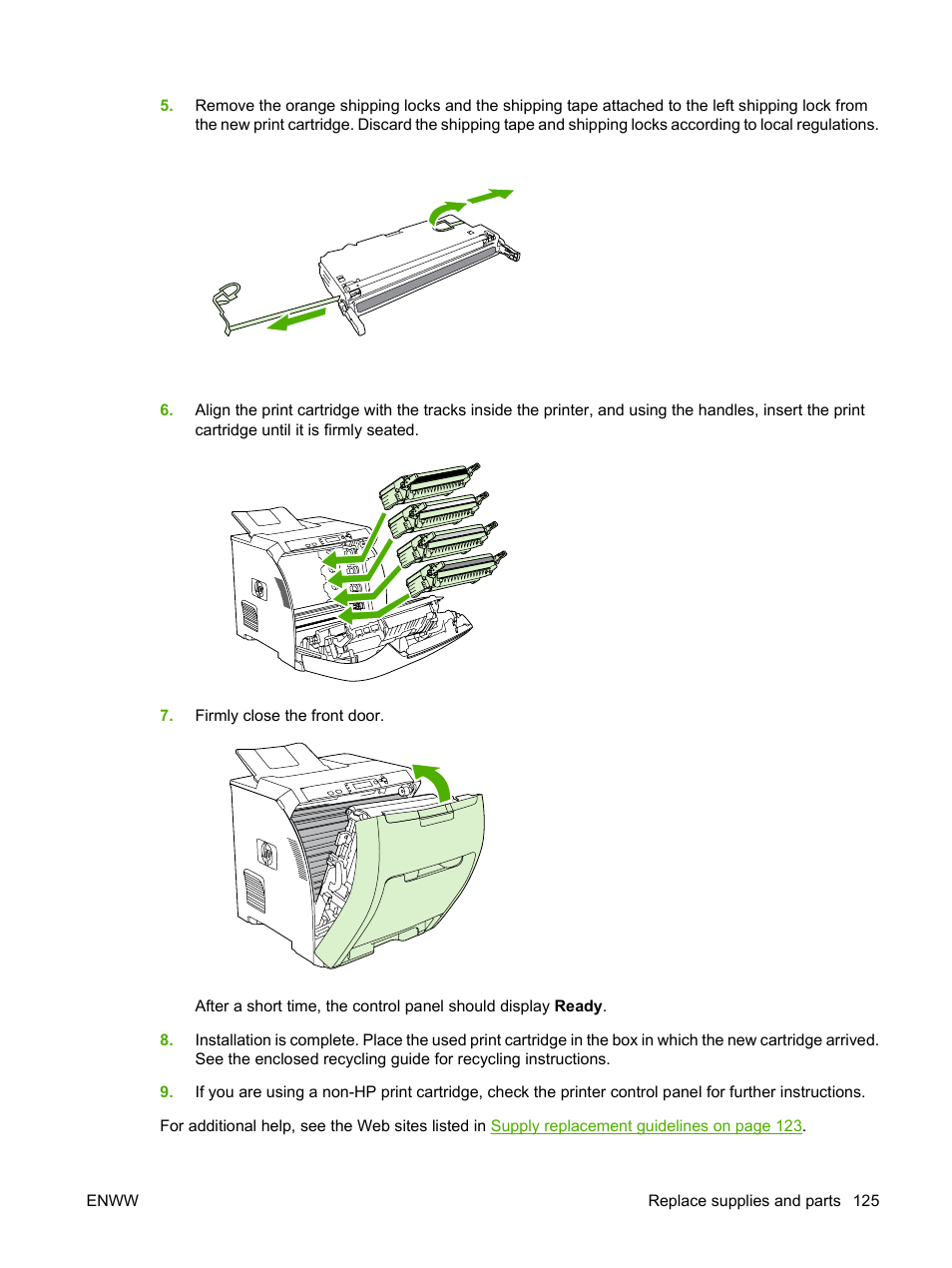 HP Color LaserJet CP3505 Printer series User Manual | Page 137 / 226