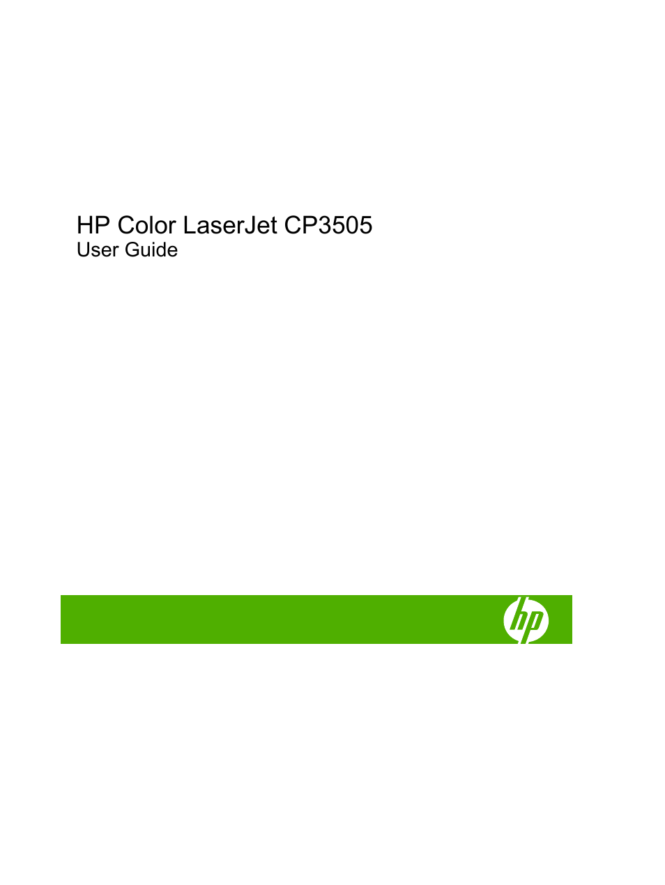 Hp color laserjet cp3505 | HP Color LaserJet CP3505 Printer series User Manual | Page 3 / 226