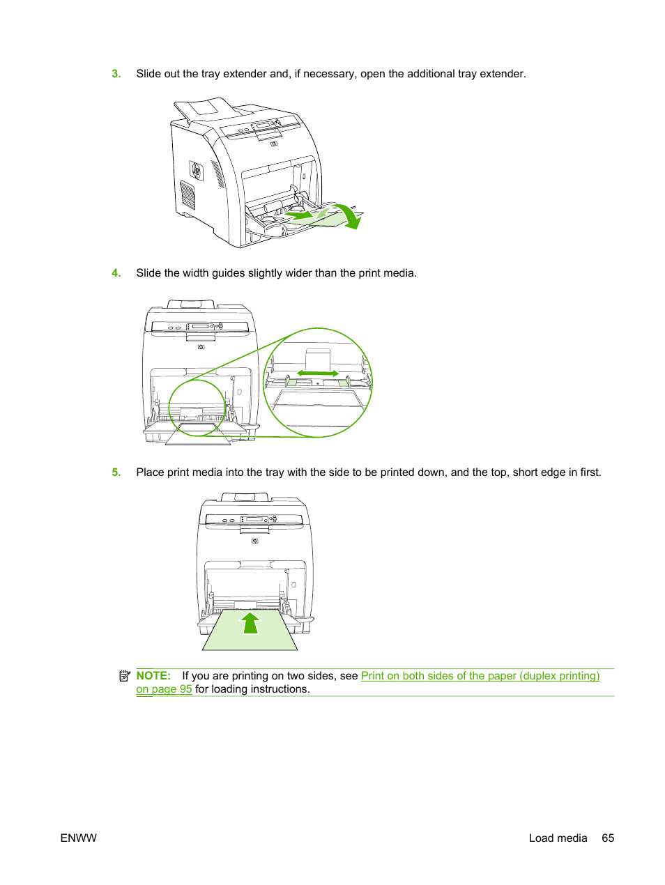 HP Color LaserJet CP3505 Printer series User Manual | Page 77 / 226