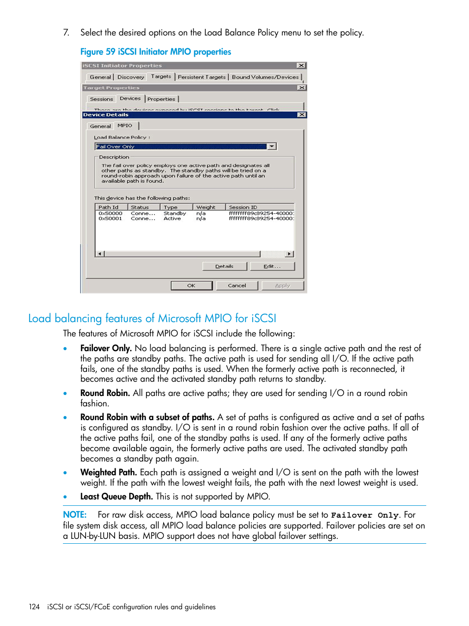 HP EVA P6000 Storage User Manual | Page 124 / 316