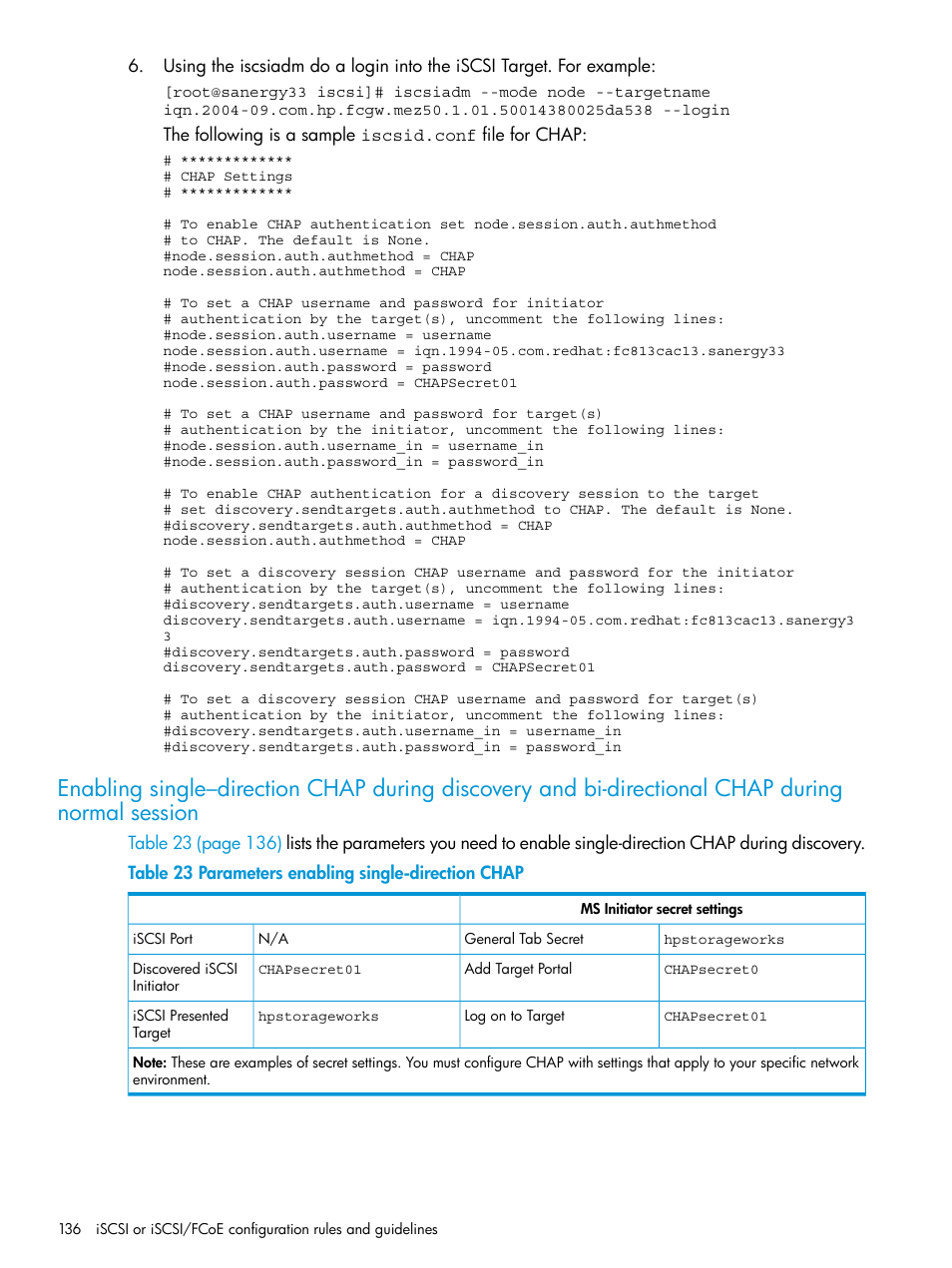 HP EVA P6000 Storage User Manual | Page 136 / 316