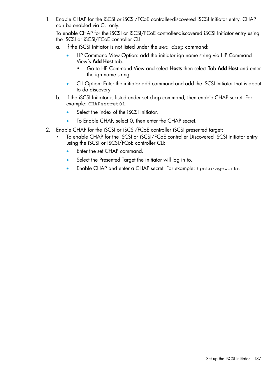 HP EVA P6000 Storage User Manual | Page 137 / 316