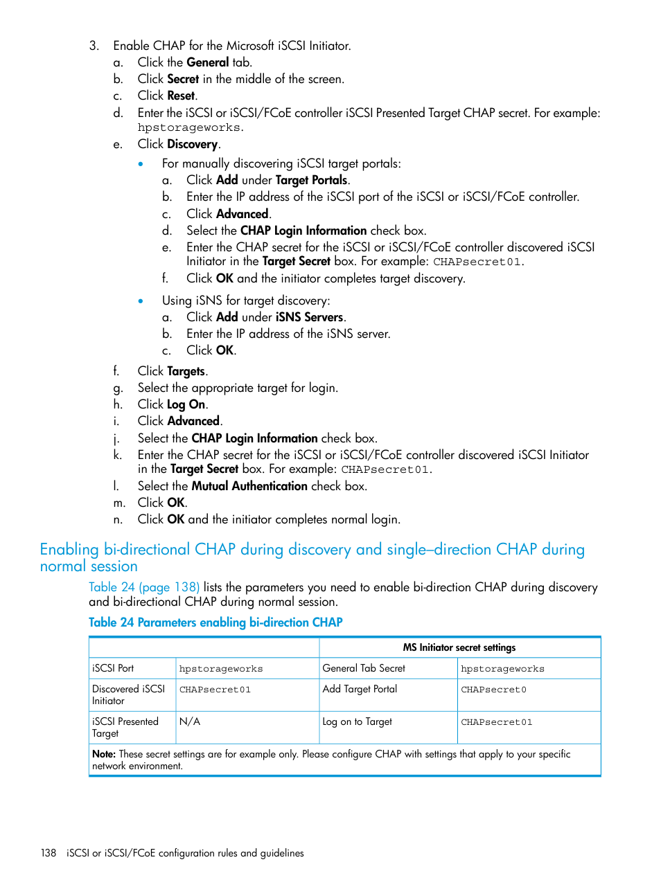 HP EVA P6000 Storage User Manual | Page 138 / 316