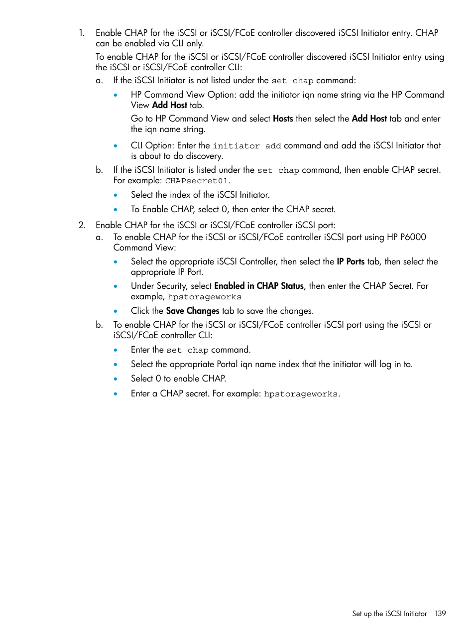 HP EVA P6000 Storage User Manual | Page 139 / 316