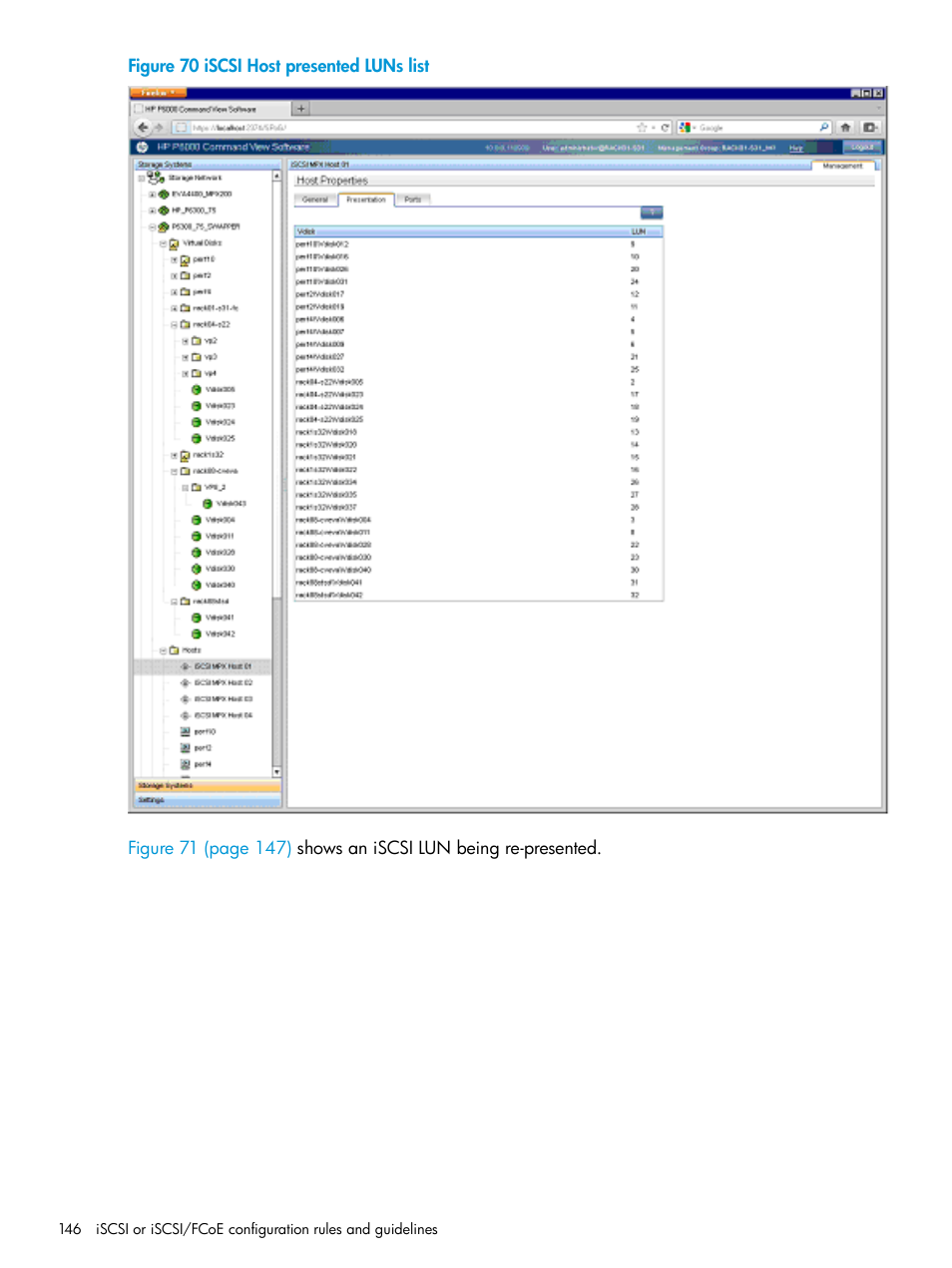 HP EVA P6000 Storage User Manual | Page 146 / 316