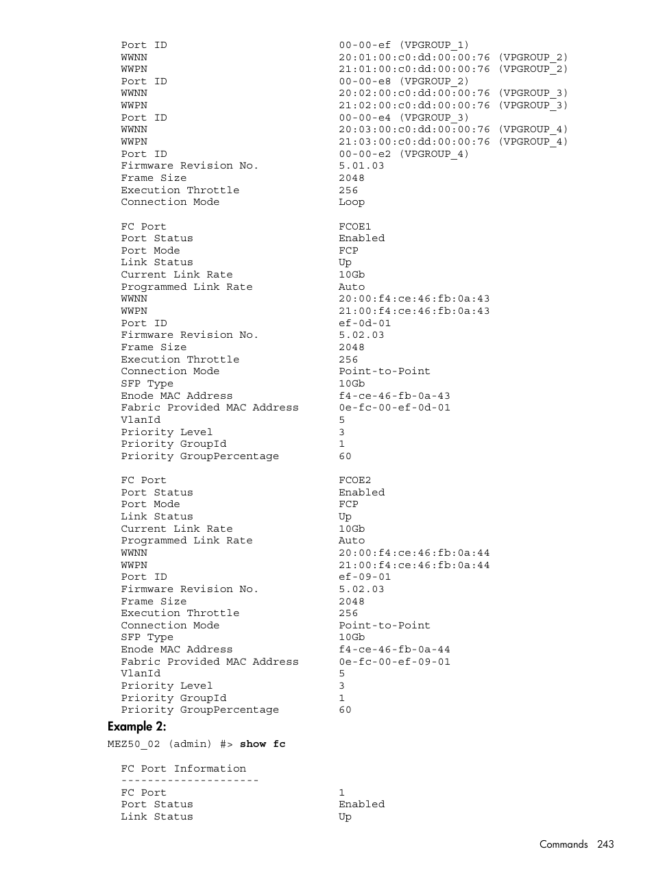 HP EVA P6000 Storage User Manual | Page 243 / 316