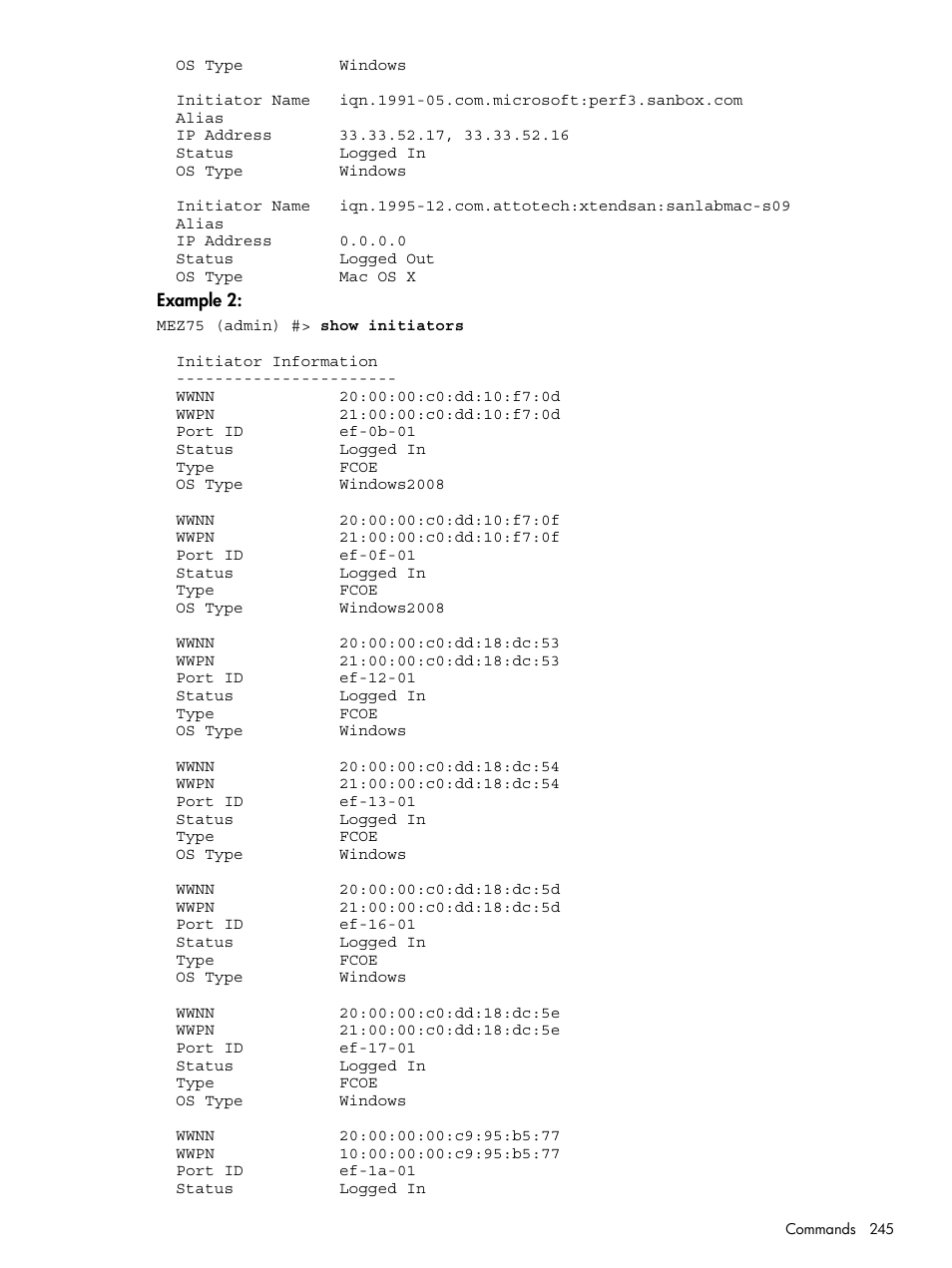 HP EVA P6000 Storage User Manual | Page 245 / 316