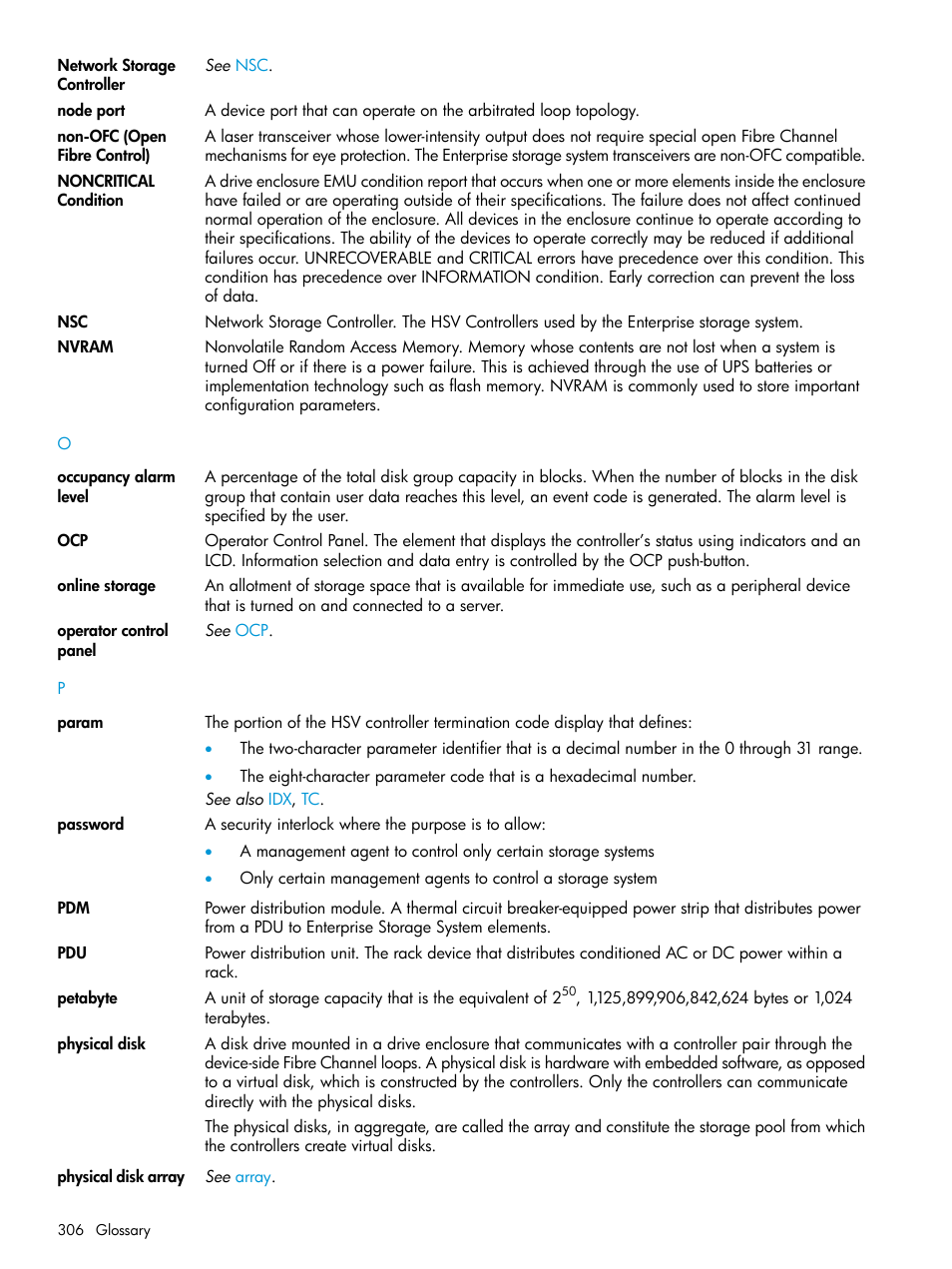 HP EVA P6000 Storage User Manual | Page 306 / 316