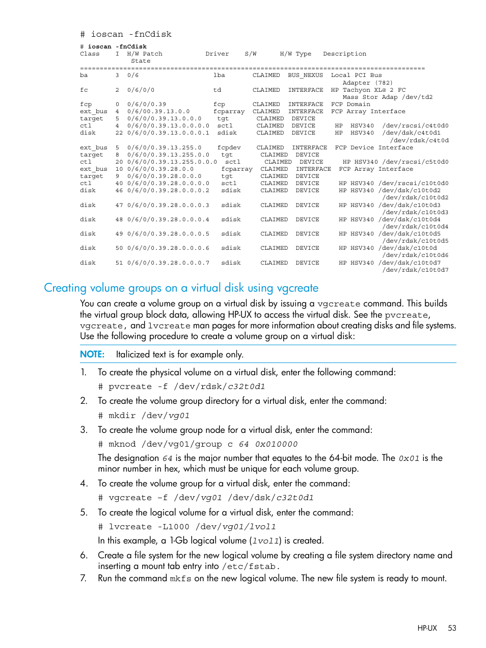 HP EVA P6000 Storage User Manual | Page 53 / 316