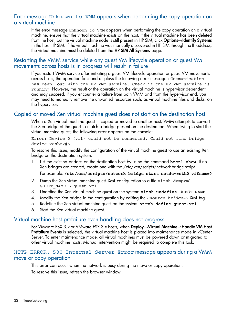 HP Insight Control Software for Linux User Manual | Page 32 / 52