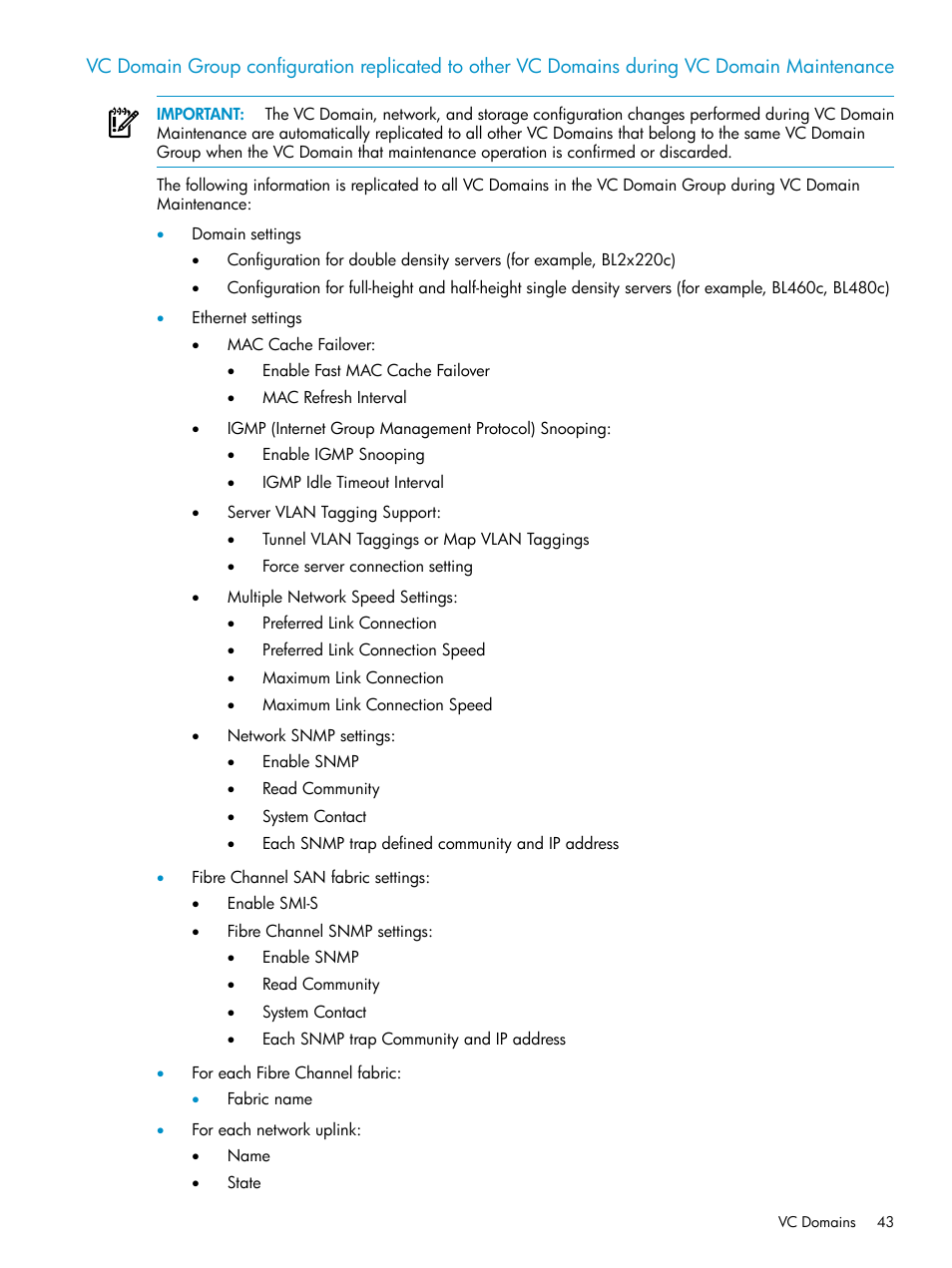 HP Virtual Connect Enterprise Manager Software User Manual | Page 43 / 117