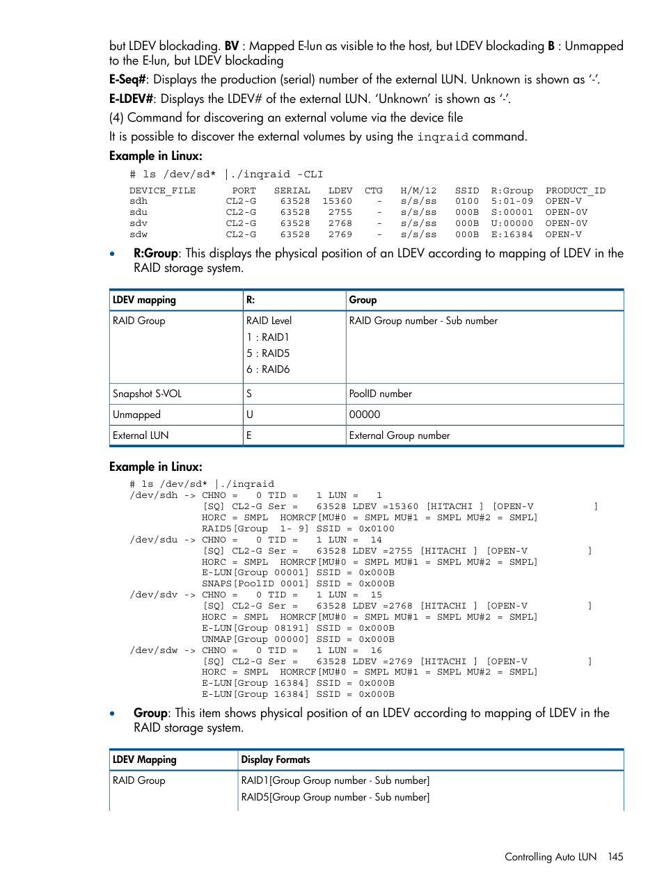HP XP P9500 Storage User Manual | Page 145 / 254