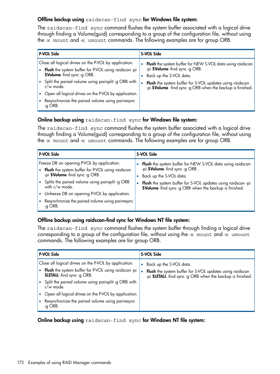 HP XP P9500 Storage User Manual | Page 172 / 254