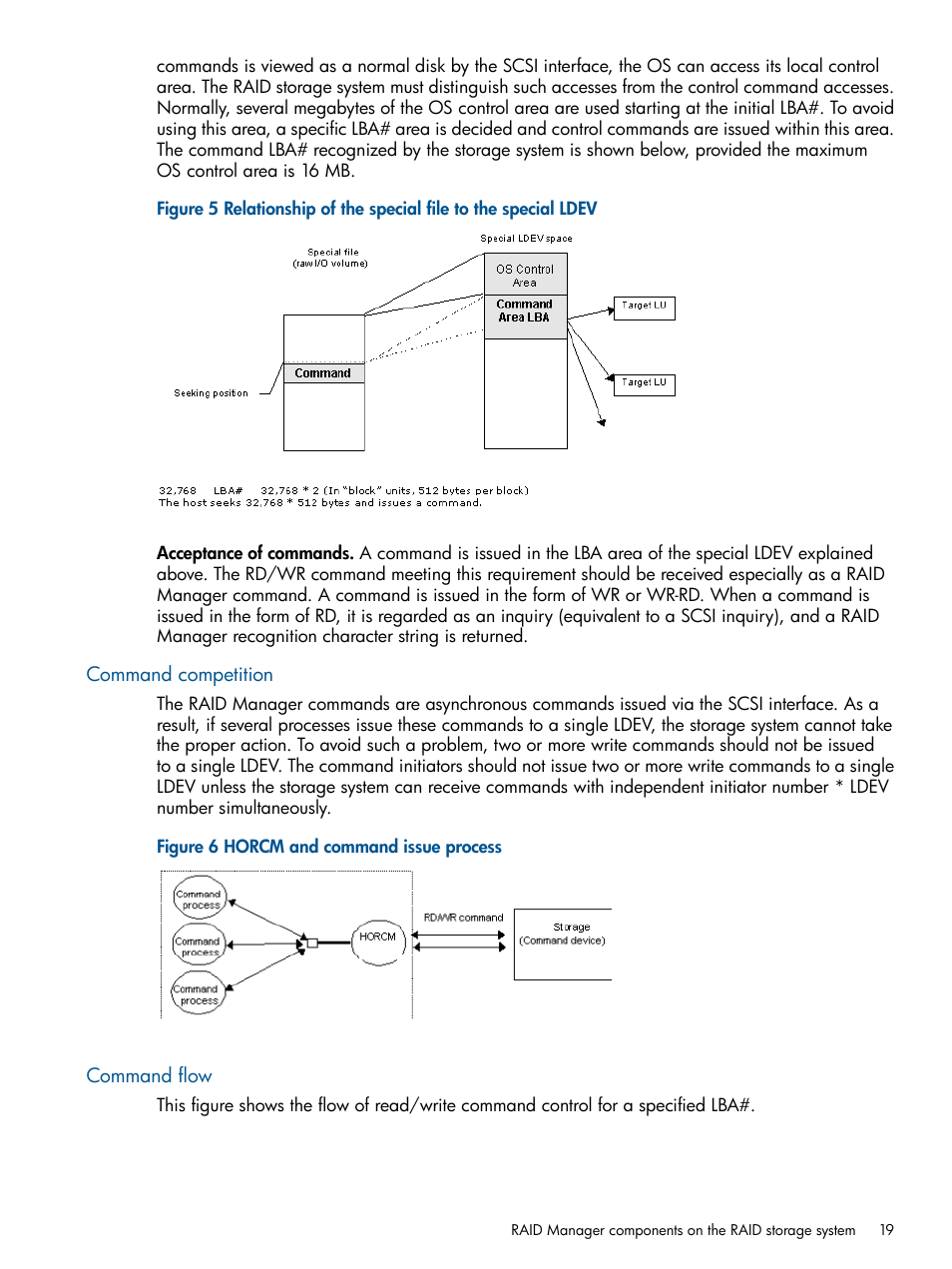 Command competition, Command flow, Command competition command flow | HP XP P9500 Storage User Manual | Page 19 / 254