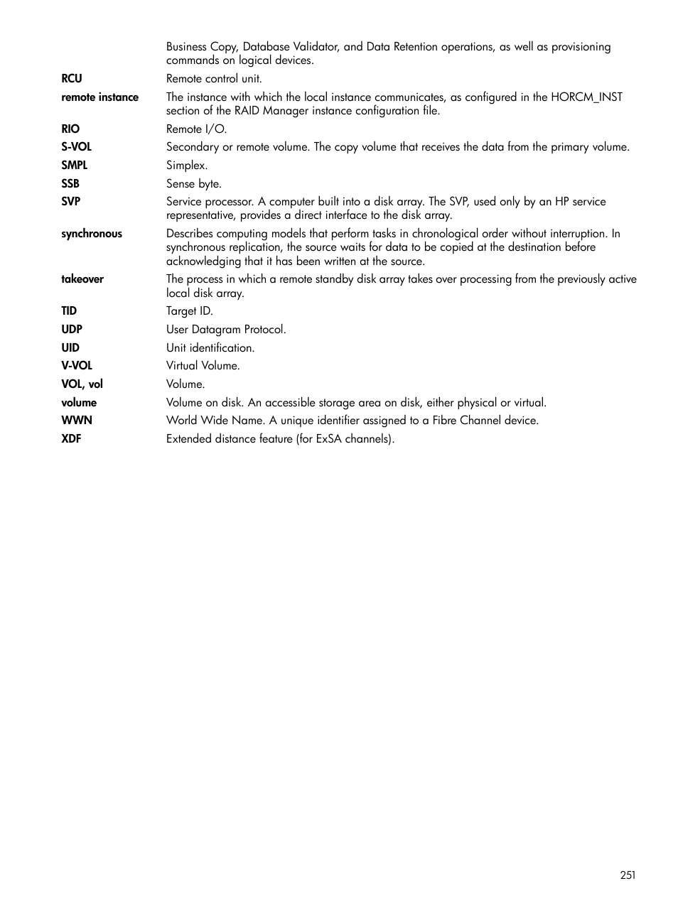 HP XP P9500 Storage User Manual | Page 251 / 254