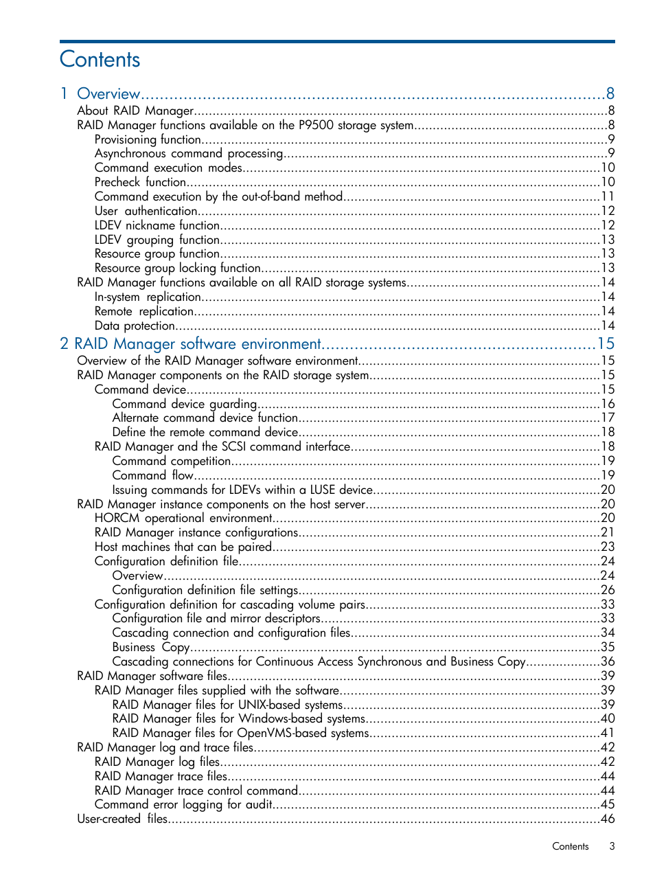 HP XP P9500 Storage User Manual | Page 3 / 254
