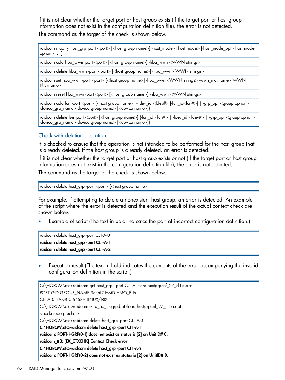 HP XP P9500 Storage User Manual | Page 62 / 254