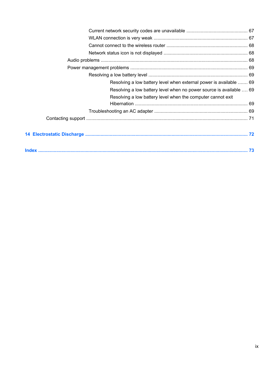 HP 215 G1 Notebook PC User Manual | Page 9 / 85