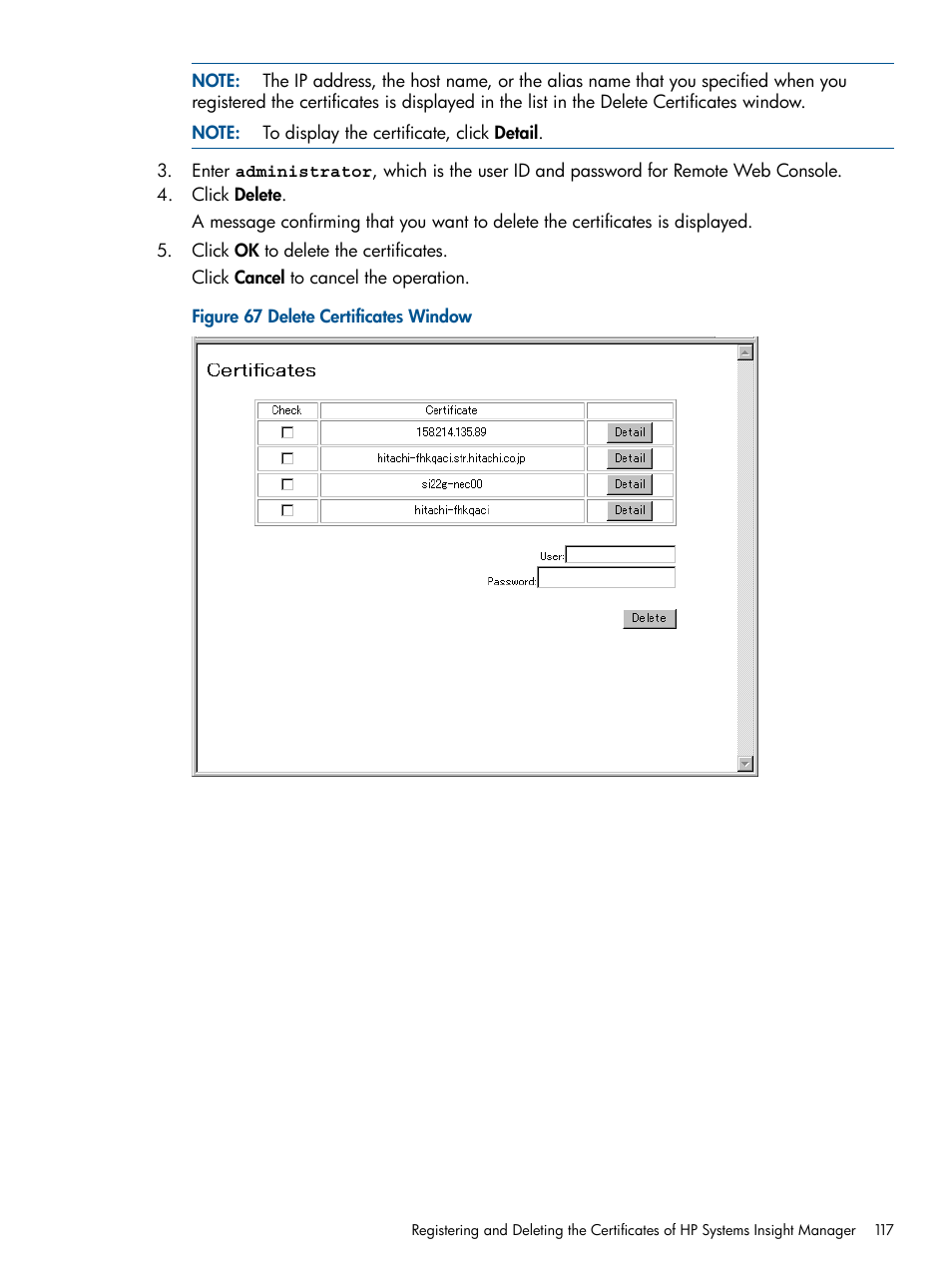 HP StorageWorks XP Remote Web Console Software User Manual | Page 117 / 149