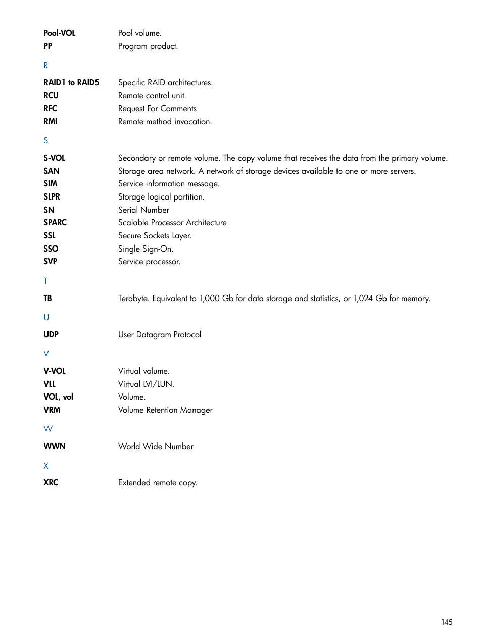 HP StorageWorks XP Remote Web Console Software User Manual | Page 145 / 149