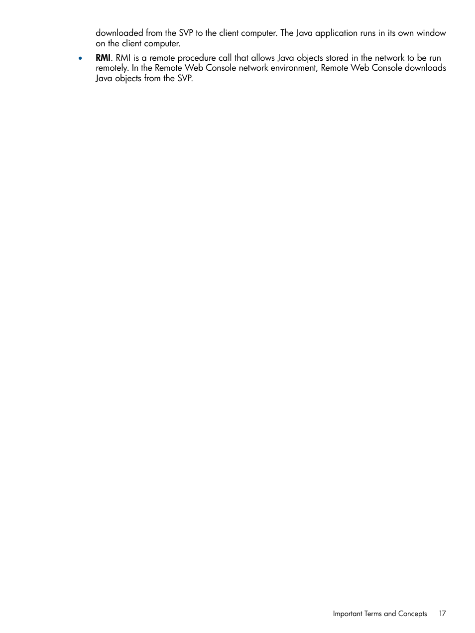 HP StorageWorks XP Remote Web Console Software User Manual | Page 17 / 149