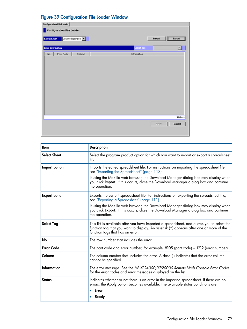 HP StorageWorks XP Remote Web Console Software User Manual | Page 79 / 149