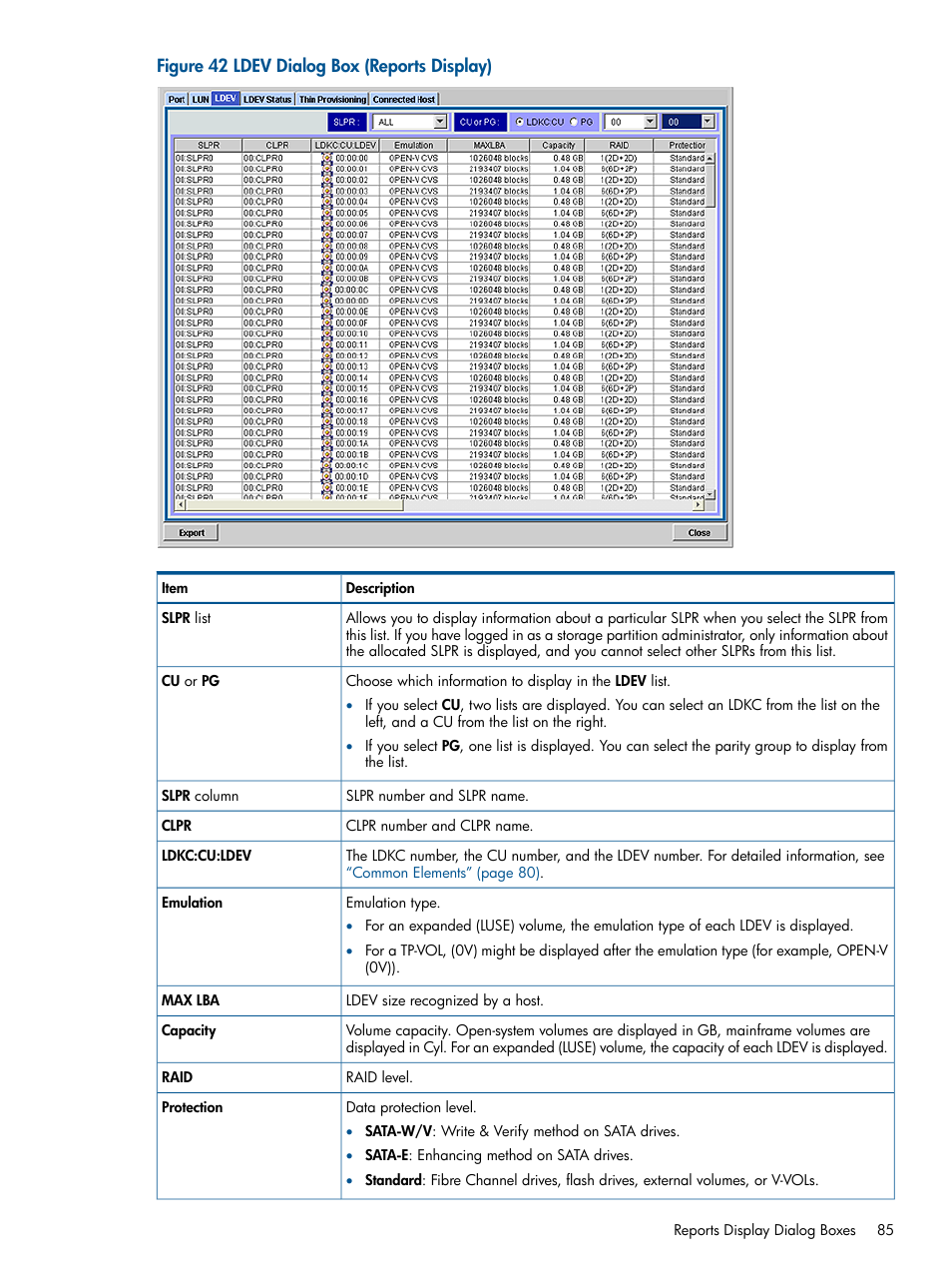 HP StorageWorks XP Remote Web Console Software User Manual | Page 85 / 149