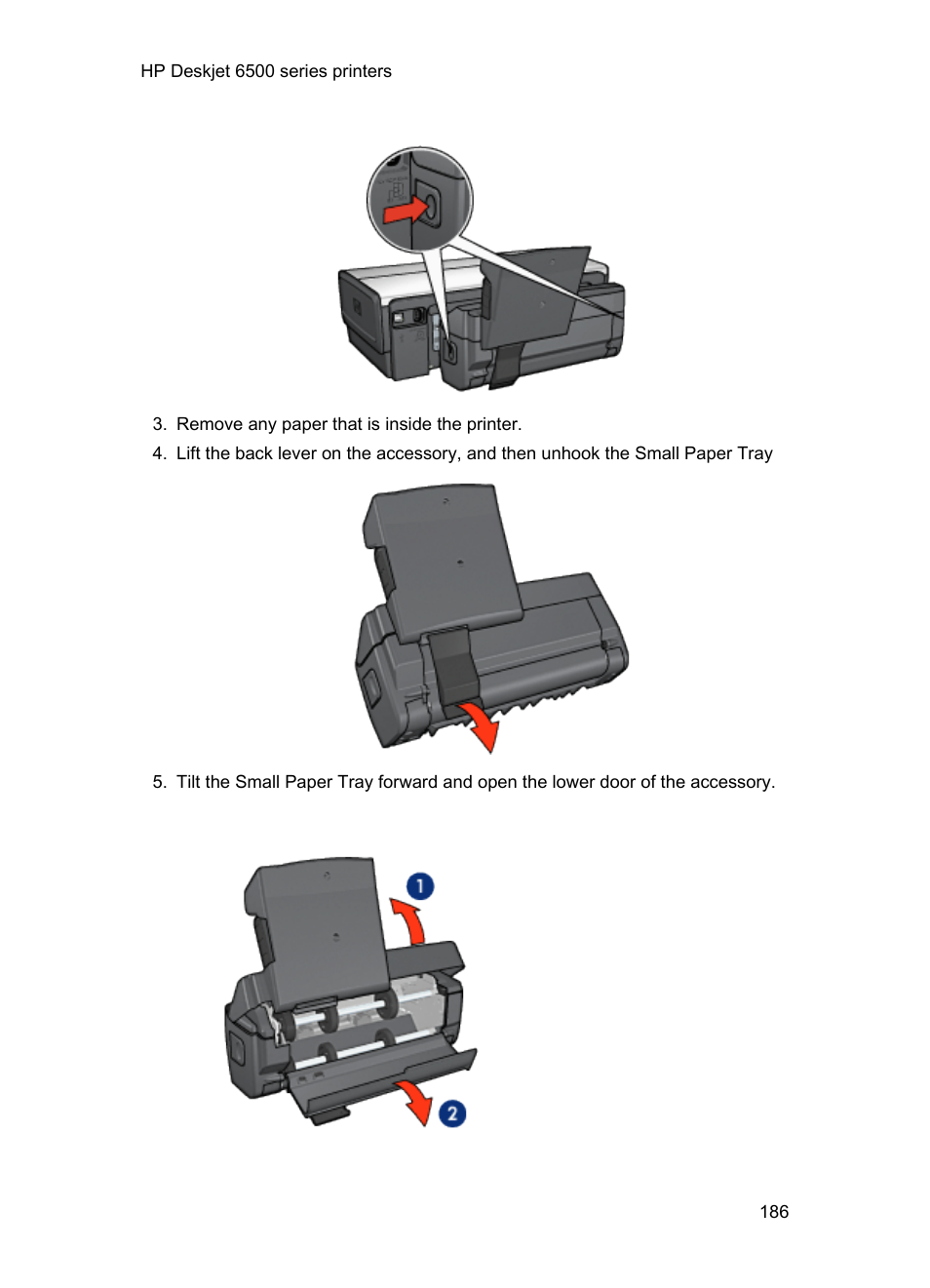 HP Deskjet 6540 Color Inkjet Printer User Manual | Page 186 / 201